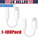 For Iphone Headphone Adapter Jack 8 Pin To 3.5MM Aux Cord Dongle Converter Lot. Fixed Price $124.49.
