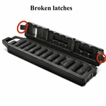 Husky 1/2 In. Drive Sae 6-POINT Deep Impact Socket Set W/ Storage Case. Fixed Price $44.95.