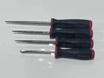Snap-on Tools Usa SGASA104BR 4PC Hook & Awl Large Pick Set, Red Grip. Fixed Price $64.99.
