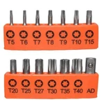 14 Torx Bits With Hex Star And Tri-wing Tools (tamper-proof Security Set). Fixed Price $15.92.