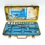 Vintage Corsair Drive Socket Wench Set No. SCS21 (incomplete) Yellow Metal Case. Fixed Price $22.00.