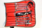 Snap-on Tools NDI90 Rare 9PC Hard Grip Interchangeable Nut Driver Set Usa. Fixed Price $450.00.
