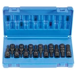 13-PIECE 3/8 In. Drive Sae And Metric Hex Impact Socket Set GRY-1298HC New!. Fixed Price $148.77.
