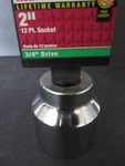 New Ace Brand 2" Socket 12 Pt. 3/4" Drive Free Shipping. Fixed Price $15.00.