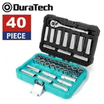Duratech 40PC 3/8"RATCHET Mechanic Socket Wrench Set Metric Sae Repair Tool Kit. Fixed Price $42.99.