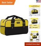 Heavy-duty Waterproof Tool Bag With Soft Handle Great For Professionals. Fixed Price $20.99.