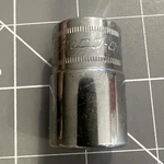 Snap On SWM171 1/2" Drive 17MM Metric 12 Point Shallow Chrome Socket. Fixed Price $23.50.