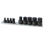 Titan 16140 Tool 9-PIECE 1/4 In. Drive Stubby Fractional Sae Hex Bit Socket Set. Fixed Price $41.79.