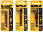 New Dewalt Impact Ready 3-PC Socket Adapter Set DW2541IR, DW2542IR, DW2547IR. Fixed Price $20.99.