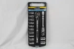 Power Torque Rachet And Set, 15 Pc, Metric Sockets, 1/2" Drive Mdl GM4251. Fixed Price $32.97.