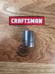 Craftsman 1/2 43499 -g- Socket 1/4 Drive 6 Point Ultrasonic Cleaned. Fixed Price $9.99.