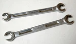 Two Snap-on Metric Flare Nut Line Wrenches RXM1314S & RXM1517S 17MM Usa. Fixed Price $50.00.