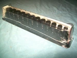 New Snap-on 3/8" Drive Thru 19 Mm 6-PT Semideep Impact Socket Set 212IMFMSYA. Fixed Price $224.99.