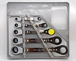Nos Craftsman 5 Pc Offset Ratcheting Box End Wrench Metric 43376 Made Usa. Fixed Price $124.46.