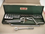 Vintage Sk Wayne 3/8 Drive Set With Swivel And Speed Wrench. Fixed Price $88.95.