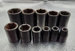 Proto Professional 11PC Standard Sae Impact Set 1/2" Dr - 1/4" Lot 3272. Fixed Price $79.00.