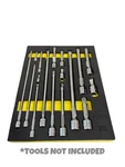 Snap Style Extensions Foam Combo (fits 1/4, 3/8, 1/2). Fixed Price $100.00.