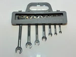 Nos Craftsman Usa Vv Series 7PC Metric Open-end Wrench Set (6MM 19MM), Carrier. Fixed Price $85.49.