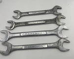 Vtg Piece Craftsman Series Double Open End Wrenches 19/32"-7/8" 44581 44582. Fixed Price $23.79.