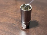 Husky 13/16" Sae Point Pt 3/8" Drive Deep Spark Plug Socket 22235. Fixed Price $6.00.