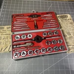 Vintage Craftsman Kromedge Tap & Hexagon Die Set Usa Made W/ Case Booklet. Fixed Price $125.00.