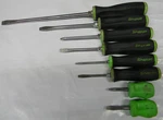Snap-on 8PC Green Soft Grip Combination Screwdriver Set #SGDX80BG. Fixed Price $169.99.