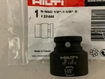 Hilti 1/2" Drive S-nsd Shallow Impact Socket 1-1/8" 6 Point New 331444. Fixed Price $15.00.