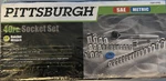 Pittsburgh 40 Pc. Socket Set Sae Metric 47902 Sealed. Fixed Price $10.00.