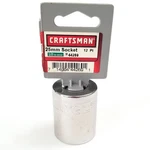 Nos Craftsman Usa 25MM Socket, 1/2"-DRV, 12PT, Chrome, Std, #44269. Fixed Price $25.00.
