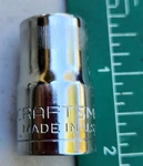 Craftsman V-44235 14MM 1/2" Drive 6-POINT Socket Usa Made Chrome V-series Tool. Fixed Price $7.19.