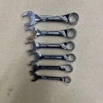 6 Pc Craftsman 10,12,13 14, 15, 17, Metric Stubby Midget Wrench Set Bin F/s. Fixed Price $59.99.