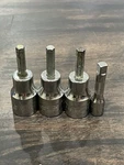Lot Of 4 Snap-on 3 Allen Key Sockets SAM6E & Extension TMXK2 (106). Fixed Price $100.00.
