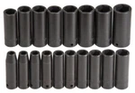 Proto J72149M 18 Pc 1/2" Dr Metric Deep Impact Socket Set 10-27MM 6 Pt Usa. Fixed Price $339.95.