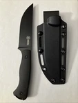 Mtn Bonded Omega Skinner 4.9" D2 Steel Fixed Blade Full Tang Knife W/ G10 Handle. Fixed Price $40.00.