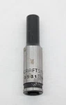 Craftsman 1/4 Inch Drive 12 Point 5MM Deep Socket Model 3531 Tf. Fixed Price $13.48.