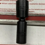 Snap On Tools IPLF18B Usa New 3/8" Drive Sae 9/16 Deep Impact Swivel Socket. Fixed Price $57.99.