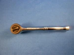New Pittsburgh Pro 1/4" Drive Chrome Round Head Ratchet W/ Knurled Thumb Wheel. Fixed Price $19.99.