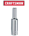 New Craftsman Socket Cmmt 1/4 Drive Shallow Deep 6 Pt Metric Inch Choose Size. Fixed Price $15.77.