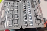 Stanley Mechanics Socket Set #STM82699. Fixed Price $43.00.