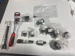 Gedore 14 Piece Impact Socket Set 1/2" Drive, Metric Plus Canvas Bag- New. Fixed Price $100.00.
