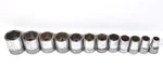 Used Set Of 12 Snap-on Sae 6-POINT Shallow Socket 1/2" Drive Tw Series. Fixed Price $89.00.