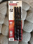 3PC Craftsman Socket Holder Rails Racks 1/4 3/8" 1/2" Mountable Usa Made 9-41849. Fixed Price $17.99.