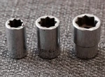 Snap On 1/4" Drive Pt 3PC Double Square Socket Set 5/16 3/8 Tm 408 410 412. Fixed Price $29.95.