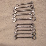 Set Of 10 Craftsman Midget Sae/metric Combination Wrenches - New. Fixed Price $25.00.