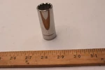 Husky 12 Point Deep Socket Chrome Steel 3/8" Drive X 19MM. Fixed Price $8.37.