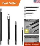 4-PIECE Flexible Socket Extension Bar Set 1/2" 1/4" 3/8" Shaft Drive 12 10" 8.... Fixed Price $49.21.