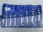 Sk Super Chrome Wrench 8 Short Deep Metric Offset Box End Vintage Usa !. Fixed Price $149.00.