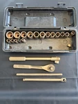 Ampco 1/2 Drive Non-sparking Set W141R + 17 W280 W281 Usa. Fixed Price $275.00.