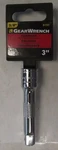 Gearwrench 81241 3/8 Drive 3" Socket Extension. Fixed Price $5.00.