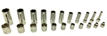 New Snap-on 3/8" Drive 1/4" Thru 7/8" 22-PC 6-POINT Shallow Deep Socket 222SFFS. Fixed Price $434.99.